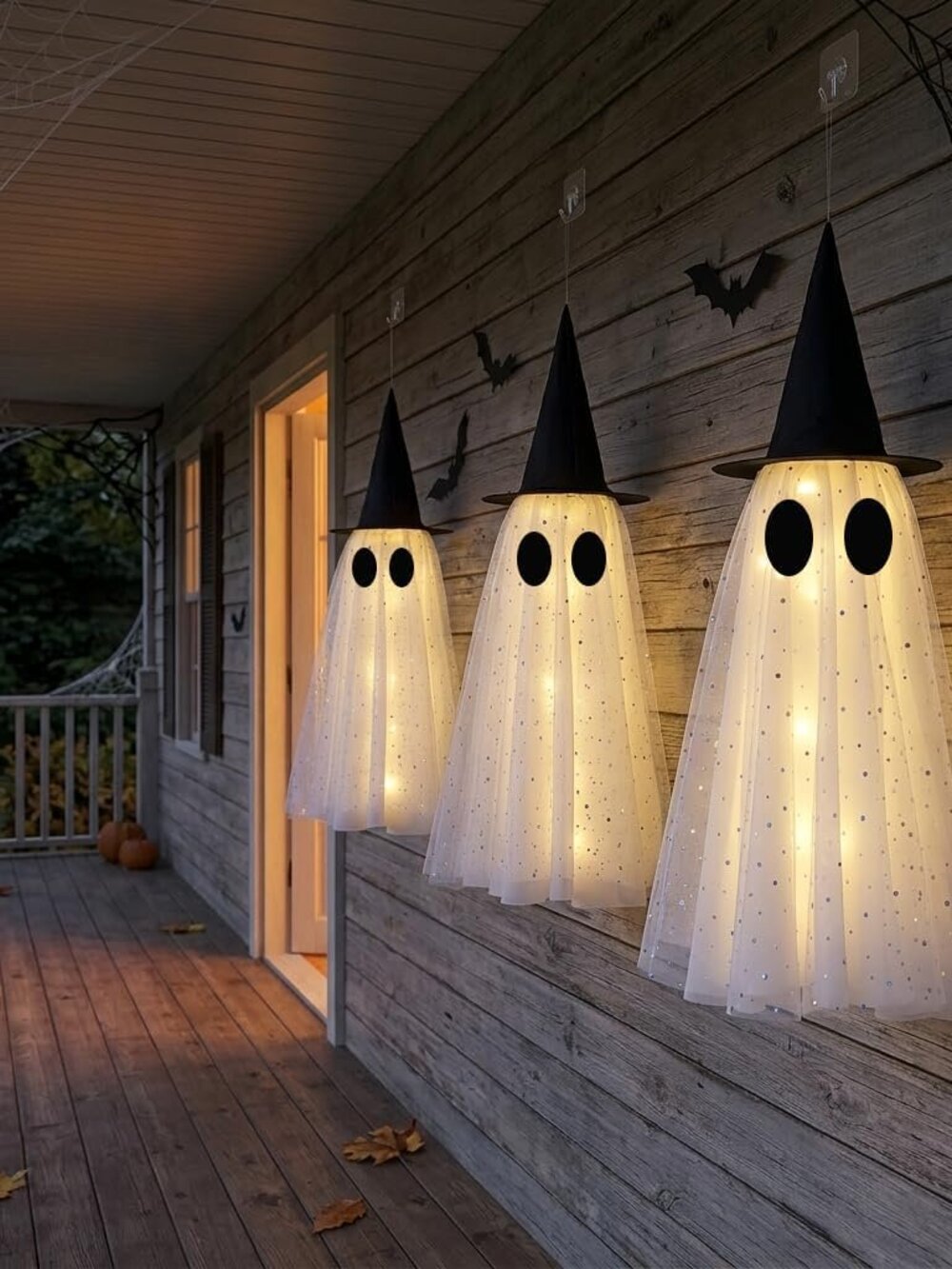 Halloween Ghost Decorations Outdoor, Halloween Hanging Ghosts Decorations - Picture 8 of 8